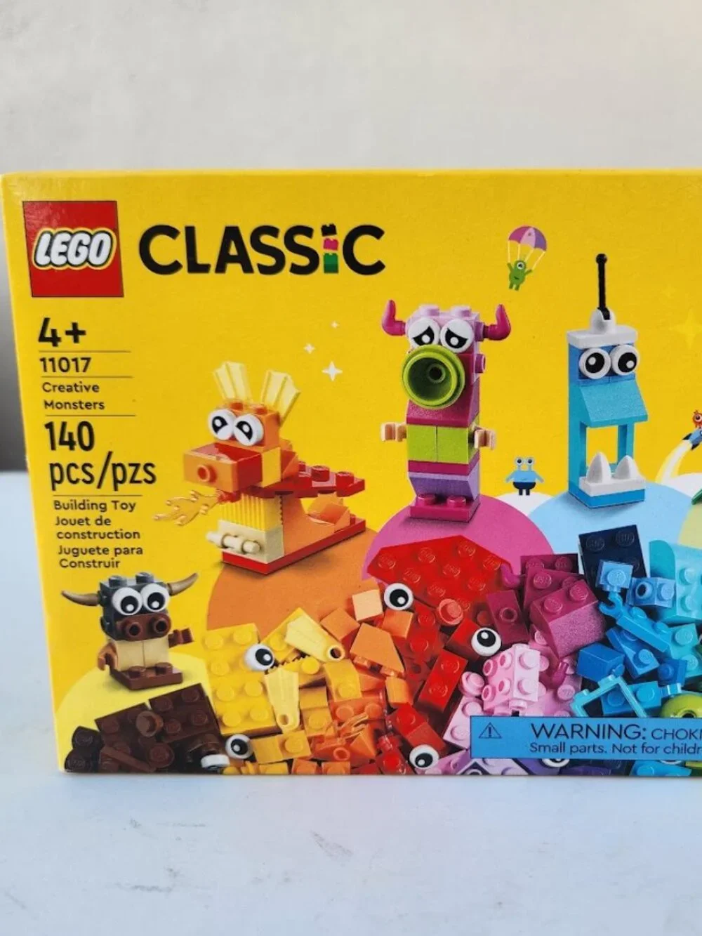 NEW Lego Classic 11017 CREATIVE MONSTERS Halloween Piece Building Toy Set - SEAL